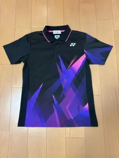 YONEX ヨネックス　ポロシャツ　ブラック　ジュニア140 テニスウェアのサムネイル