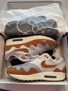 箱付Patta × Nike Air Max 1 "Monarch"27.5cm