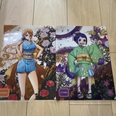 ワンピースクリアファイル2種