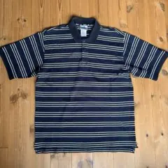 アディダス ボーダー ポロシャツ 90s GOLFのサムネイル