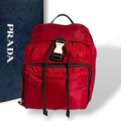 PRADA　プラダ　リュック　バックパック　テスート　ナイロン　三角ロゴ　　10