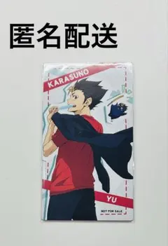 【匿名配送】ハイキュー Yummy マスコット 大判カード 西谷