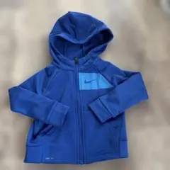 NIKE キッズ ジップアップパーカー ブルー