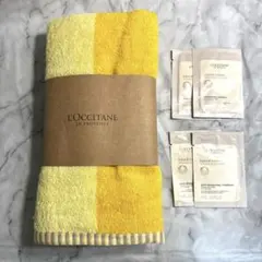 L'OCCITANE ロクシタン ノベルティ バスタオル イエロー サンプル付