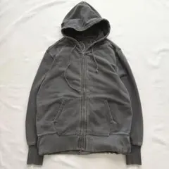 00s OLD GAP デカロゴ ジップパーカー 裏サーマル フェード 古着 L old gap 00s ジップパーカーy2k archive ホワイ 平成 - メルカリ