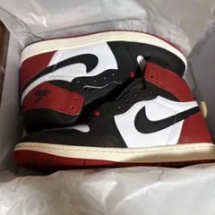 ナイキ　エアジョーダン1 ハイ　つま黒　27.5cm