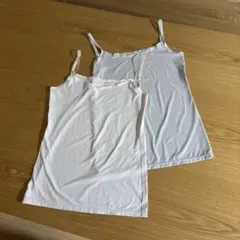 【キャミソール】2着セット レディース インナー 中古品