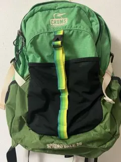 美品 CHUMS SPRING DALE 25 バックパック グリーン