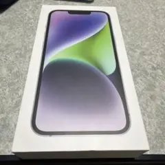 iPhone 14 128GB パープル 外箱・付属品 新品同様