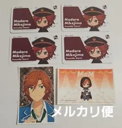 あんスタ MaM 三毛縞斑 東京駅 カード デコステッカー 計6枚セット