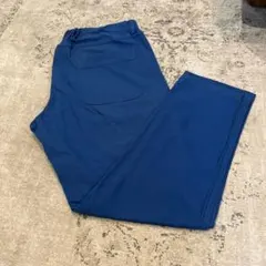 Felissimo　ブルー　カジュアルパンツ 3Lサイズ　チノ　コットンのサムネイル