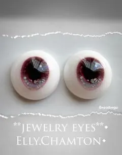 e.c♦︎15♦︎まろ様♡彫刻*22mm*レジンドールアニメアイ