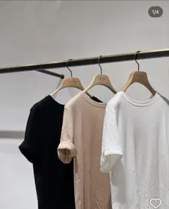 エトレトウキョウ　ロールアップコンパクトTee ブラックのサムネイル