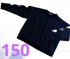 Tシャツ 黒 150 ブラック ハート Material blue bis