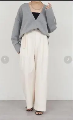 JULYNINE ふわかるパンツ ホワイト F JULYNINE ふわかるパンツ ホワイト F - メルカリ