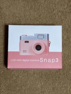 【24以内発送】LCD mini digital camera Snap3 本体