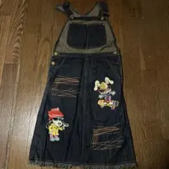 デニムジャンバースカート 130サイズ