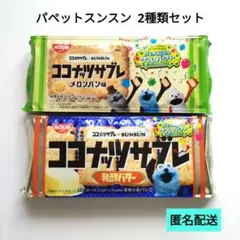 ココナッツサブレ 2袋 メロンパン味 発酵バター パペットスンスン ビスケット
