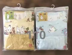 UNIQLO BABY ムーミン ドライパジャマ110cm 2点セット新品未開封のサムネイル