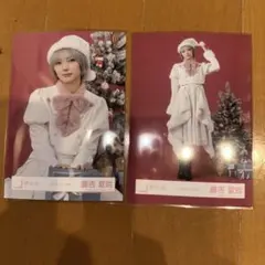 藤吉夏鈴 2025年 サンタ写真衣装 チュウヒキ