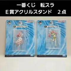 一番くじ　転スラ　Ｅ賞　アクリルスタンド　シュナ・ミリム　２点