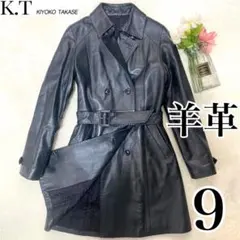 ジャケット・アウター Kiyoko Takase coated leather jacket Ekam 2026年最新】K.T KIYOKO TAKASE レディース レザージャケット