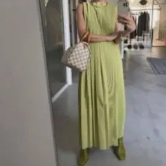 【タグ付き】Ameri 2WAY MIX PLEATED DRESS サイズS