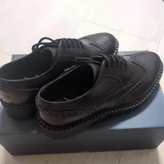 STEFANO ROSSI 27.5ダークブラウンシューズ