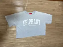 repipi armario ロゴプリントTシャツ ライトブルー Mのサムネイル