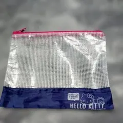 Hello Kitty マルチケース 透明/ネイビー/ピンク