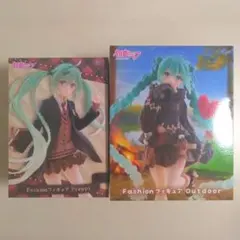 初音ミク Fashion フィギュア Preppy outdoor セットのサムネイル