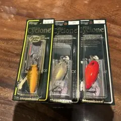 Megabass Cyclone ルアー 3個セット メガバスのサムネイル