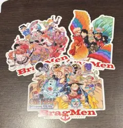 ワンピース　BragMen　ステッカー　シャンクス　ゾロ　チョッパー ワンピース BragMen ステッカー シャンクス ゾロ チョッパー - メルカリ