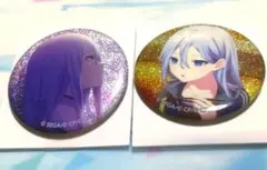 プロセカ　グリッター缶バッジ　宵崎奏　特訓前後2個セット