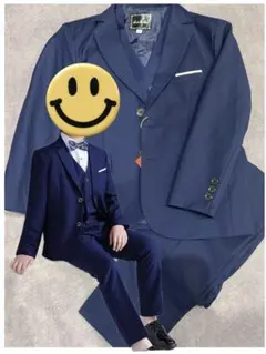 新品未使用 スーツ B体 キッズ フォーマル ぽっちゃり ベスト