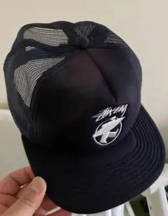 Stussy ステューシー サーフマン メッシュキャップ ネイビー