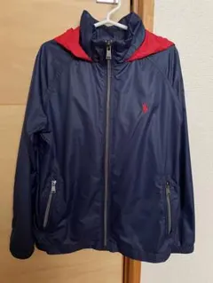 POLO RALPH LAUREN ウィンドブレーカー ネイビー/レッド
