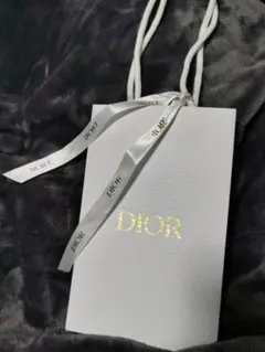 Dior　紙袋　1枚　白リボン付