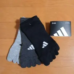 アディダス 5本指レディースソックス No.72