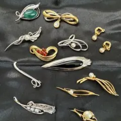 アクセサリー ブローチ まとめ売り Silver ヴァンドーム 925 レトロ