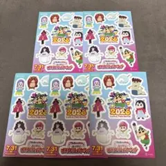 映画　クレヨンしんちゃん　2026 シール　5枚セット
