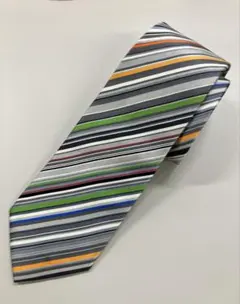 Paul Smith【ポールスミス】のマルチカラーストライプネクタイ　送料無料.
