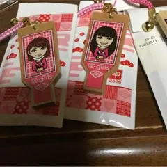 E-girls 千社札＆羽子板