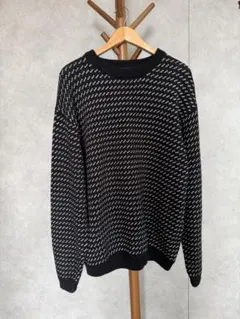 BEAUTY&YOUTH パターン編みセーター