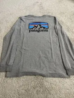 patagonia グレー 長袖Tシャツ s