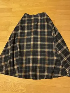 ingni チェック　ロングスカート フレア