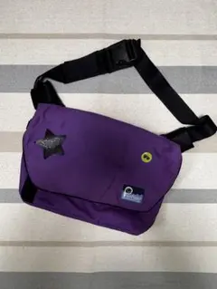 Penfield ショルダーバッグ パープル　缶バッチ付き