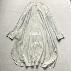 イレーヴ yleve コットンタイプライターロングカフタンシャツ