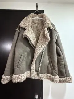 To the sea トゥーザシー　ボアジャケット　ライダースジャケット