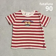 パティ&ジミー ボーダーTシャツ 半袖 90 赤